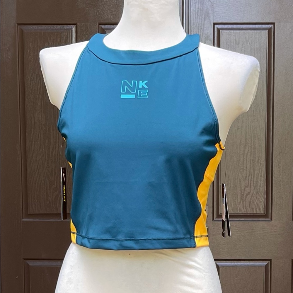 The Nike Pro tight fit crop tank